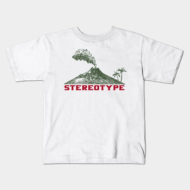 Just Another Volcanic Stereotype Kids T-Shirt by HMK StereoType